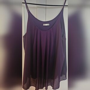 Elegant Purple Camisole Top